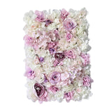Maxbell Flower Wall Panel Privacy Photography Props for Venue Christmas Festival light pink and bud
