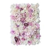 Maxbell Flower Wall Panel Privacy Photography Props for Venue Christmas Festival light pink and bud