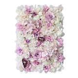 Maxbell Flower Wall Panel Privacy Photography Props for Venue Christmas Festival light pink and bud