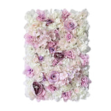 Maxbell Flower Wall Panel Privacy Photography Props for Venue Christmas Festival light pink and bud