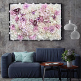 Maxbell Flower Wall Panel Privacy Photography Props for Venue Christmas Festival light pink and bud