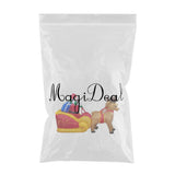 Maxbell Christmas Inflatables with LED Lights for EU Adaptor Yard Elk Sledding