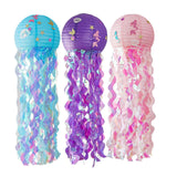 Maxbell Mermaid Party Jellyfish Lamp Mermaid DIY Creation for Kids Birthday Party  Blue