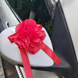 Maxbell Wedding Car Front Flower Decoration Artificial Flowers for Party Holiday Style D