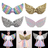 Maxbell Child Angel Wing Fairy Princess Costume Accessory Decoration Light Rainbow