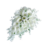 Maxbell Romantic Wedding Bride Bouquet Calla Bouquet for Ceremony Valentine'S Day