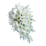 Maxbell Romantic Wedding Bride Bouquet Calla Bouquet for Ceremony Valentine'S Day