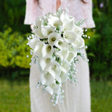 Maxbell Romantic Wedding Bride Bouquet Calla Bouquet for Ceremony Valentine'S Day