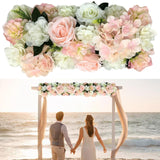 Maxbell Faux Roses Artificial Flower Backdrop Home Office Bouquet Decoration