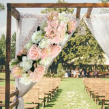 Maxbell Faux Roses Artificial Flower Backdrop Home Office Bouquet Decoration