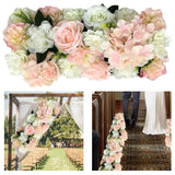 Maxbell Faux Roses Artificial Flower Backdrop Home Office Bouquet Decoration