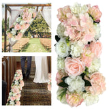 Maxbell Faux Roses Artificial Flower Backdrop Home Office Bouquet Decoration