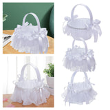 Maxbell Wedding Flower Basket Candy Storage Sweet Symbol Decoration Rose