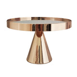 Maxbell Metal Cake Stand 20cm European Style Round Cupcake Holder for Birthday Party Short
