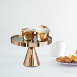 Maxbell Metal Cake Stand 20cm European Style Round Cupcake Holder for Birthday Party Short