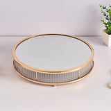 Maxbell Vanity Tray Jewelry Trinket Display Storage Desk Home Mirror Tray 25cmx7cm