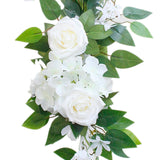 Maxbell Artificial Floral Swag Door Garden Wall Door Wreath Garland Ornaments