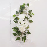 Maxbell Artificial Floral Swag Door Garden Wall Door Wreath Garland Ornaments