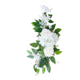 Maxbell Artificial Floral Swag Door Garden Wall Door Wreath Garland Ornaments