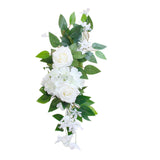 Maxbell Artificial Floral Swag Door Garden Wall Door Wreath Garland Ornaments