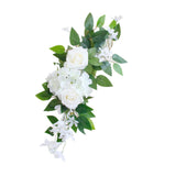 Maxbell Artificial Floral Swag Door Garden Wall Door Wreath Garland Ornaments