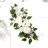 Maxbell Artificial Floral Swag Door Garden Wall Door Wreath Garland Ornaments