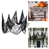 Maxbell Halloween Decorations Creepy Cloth Window Table Door Net Spooky party tool