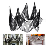 Maxbell Halloween Decorations Creepy Cloth Window Table Door Net Spooky party tool