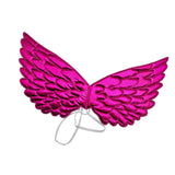 Maxbell Lovely Fairy Wing Butterfly Wing Prop for Carnival Costume Rose Red