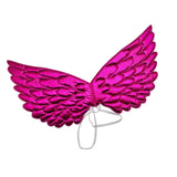 Maxbell Lovely Fairy Wing Butterfly Wing Prop for Carnival Costume Rose Red