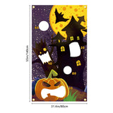 Maxbell Halloween Throwing Game Banner Kit Family Gathering Accessories Washable A