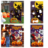 Maxbell Halloween Throwing Game Banner Kit Family Gathering Accessories Washable A