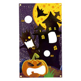 Maxbell Halloween Throwing Game Banner Kit Family Gathering Accessories Washable A