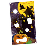 Maxbell Halloween Throwing Game Banner Kit Family Gathering Accessories Washable A
