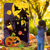 Maxbell Halloween Throwing Game Banner Kit Family Gathering Accessories Washable A