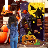 Maxbell Halloween Throwing Game Banner Kit Family Gathering Accessories Washable A