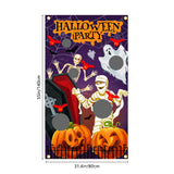 Maxbell Halloween Throwing Game Banner Kit Family Gathering Accessories Washable B