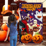 Maxbell Halloween Throwing Game Banner Kit Family Gathering Accessories Washable B