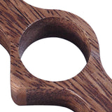 Maxbell Book Reading Holder Literary Book Mark for Readers Fast Reading Bookworm  Walnut