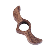 Maxbell Book Reading Holder Literary Book Mark for Readers Fast Reading Bookworm  Walnut