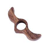 Maxbell Book Reading Holder Literary Book Mark for Readers Fast Reading Bookworm  Walnut