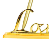 Maxbell Wedding Pen Love Stand Base Holder Elegant for Wedding Parties Events