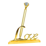 Maxbell Wedding Pen Love Stand Base Holder Elegant for Wedding Parties Events