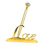 Maxbell Wedding Pen Love Stand Base Holder Elegant for Wedding Parties Events