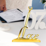 Maxbell Wedding Pen Love Stand Base Holder Elegant for Wedding Parties Events