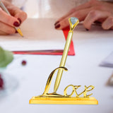 Maxbell Wedding Pen Love Stand Base Holder Elegant for Wedding Parties Events