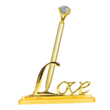Maxbell Wedding Pen Love Stand Base Holder Elegant for Wedding Parties Events