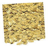 Maxbell Tropical Leaf Confetti Green Shiny for Wedding Table Baby Shower gold