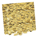 Maxbell Tropical Leaf Confetti Green Shiny for Wedding Table Baby Shower gold