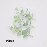 Maxbell Artificial Leaves DIY Wedding Bouquets for Garden Centerpiece Decorations